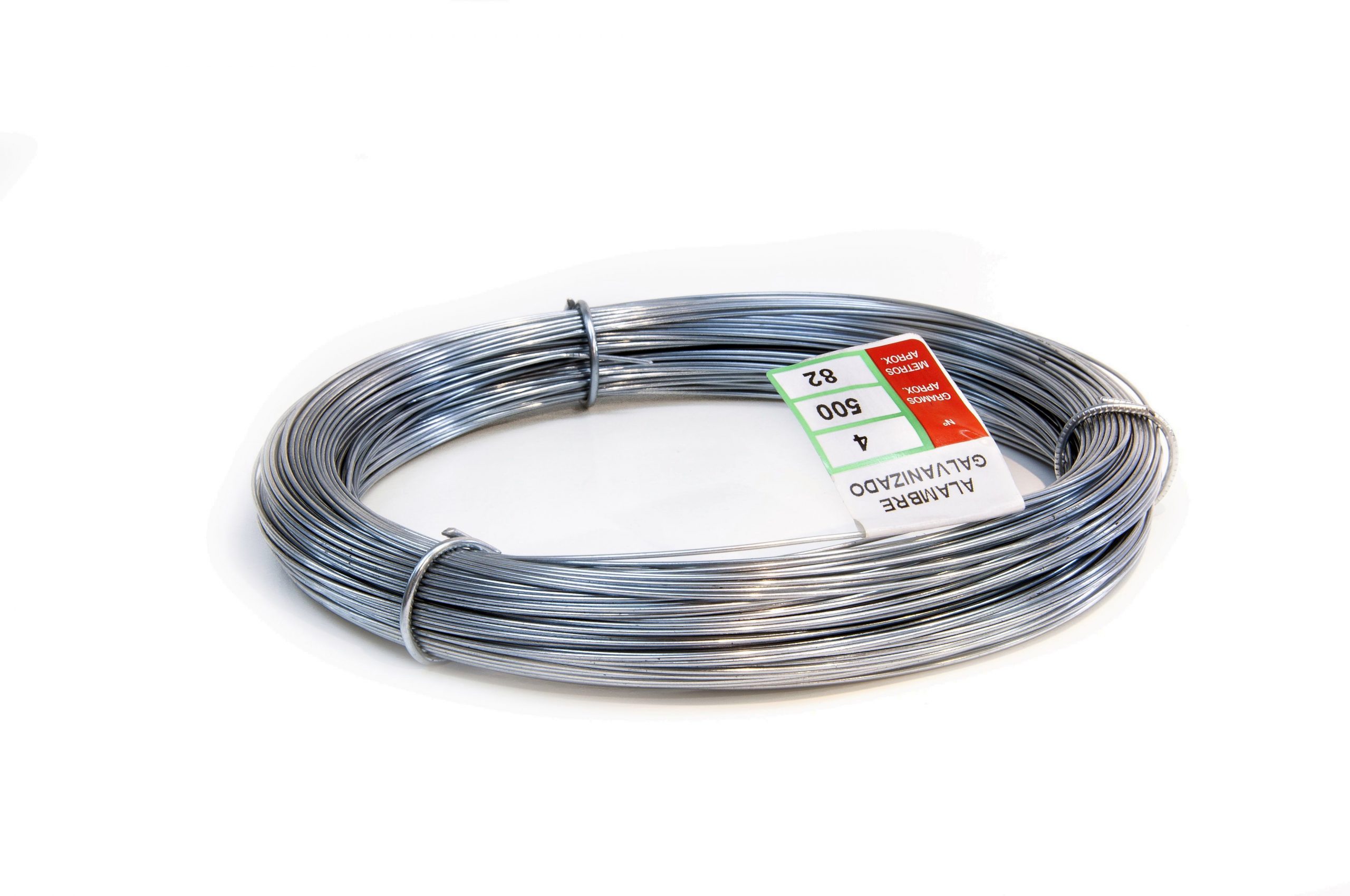 ROLLO ALAMBRE GALVANIZADO  500GR. N 12 BUARFE