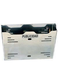 BUZON PUBLICIDAD BTV HORIZONTAL 17 INOXIDABLE 360X25