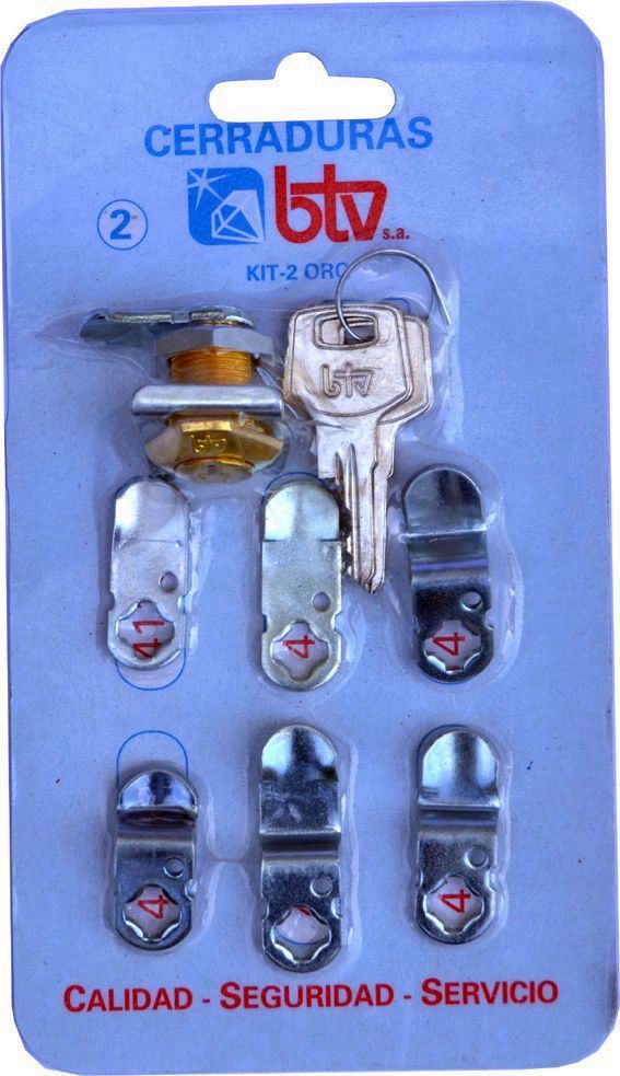 KIT CERRADURA BTV N2 ORO