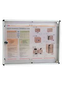 TABLON ANUNCIOS BTV BLANCO H 35X46X3,5CM