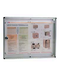 TABLON ANUNCIOS BTV PLATA  H 35X46X3,5CM