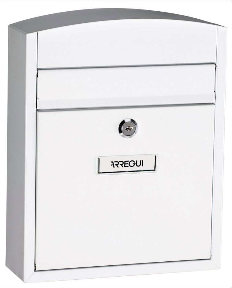 BUZON EXTERIOR ARREGUI COMPACT 204X24MM. BLANCO