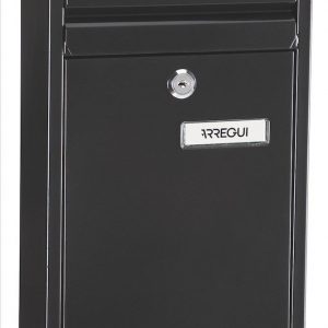 BUZON EXTERIOR ARREGUI ZAGUAN 182X30MM. NEGRO