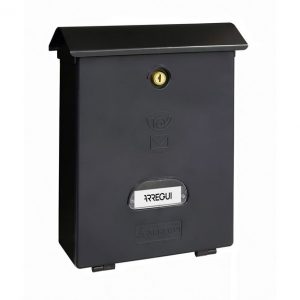 BUZON PLASTICO ARREGUI CLASSIC 200X300MM.  NEGRO