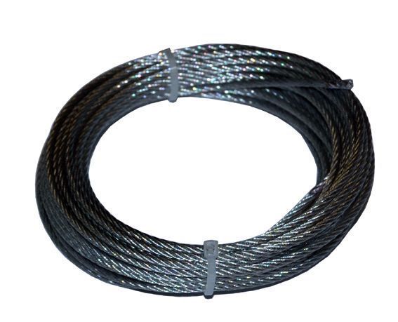 CABLE ACERO GALVANIZADO PARA TORNO 6 MTS. (2 MM)