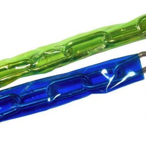 CADENA GALVANIZADO FORRADA 5 MM. DE  75 CMS.