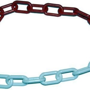 CADENA PLASTICO BICOLOR 6MM. (CAJA 25MTS.)
