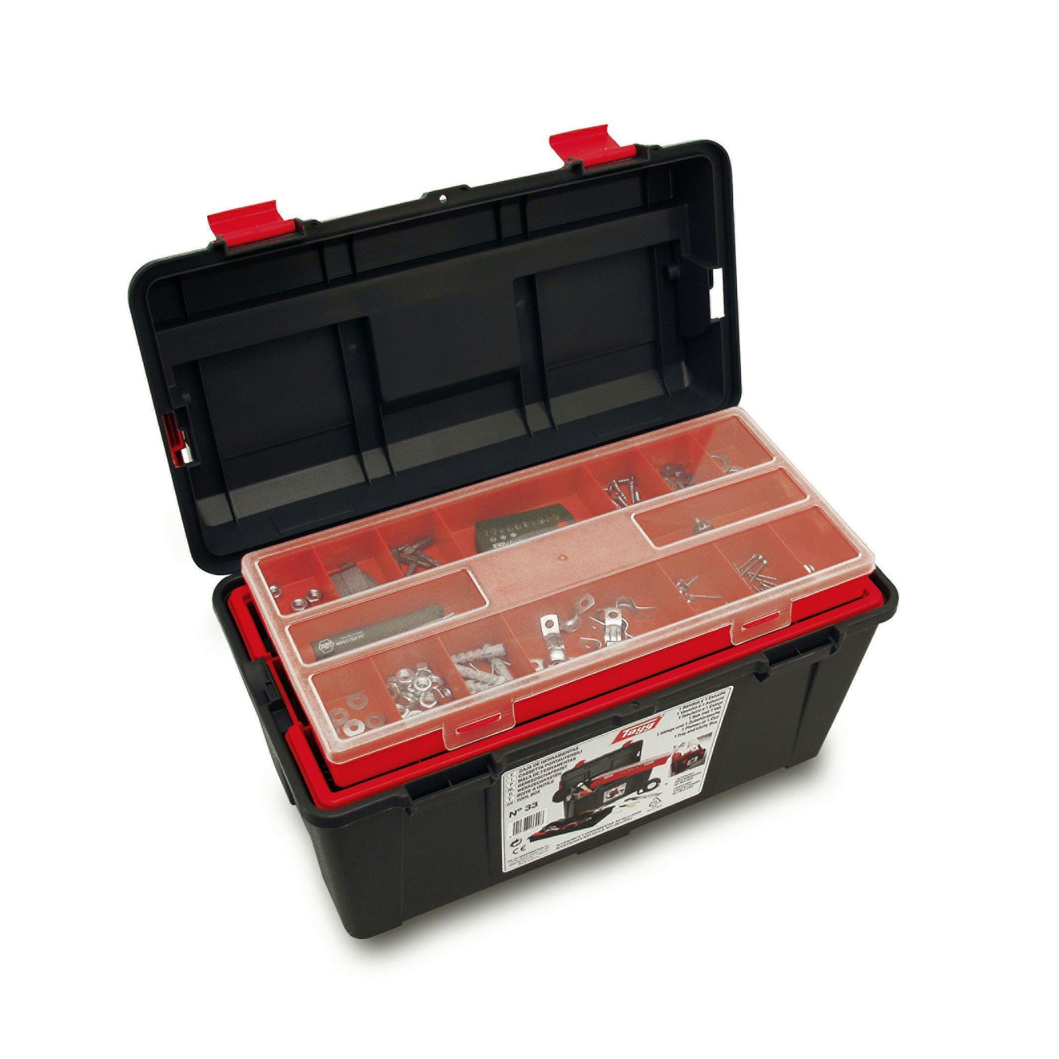CAJA HERRAMIENTAS PLASTICO TAYG 33 (480X258X255)1B+E