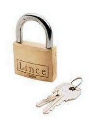 CANDADO LINCE IBERDROLA ARCO CORTO 30MM. C/ LLAVE