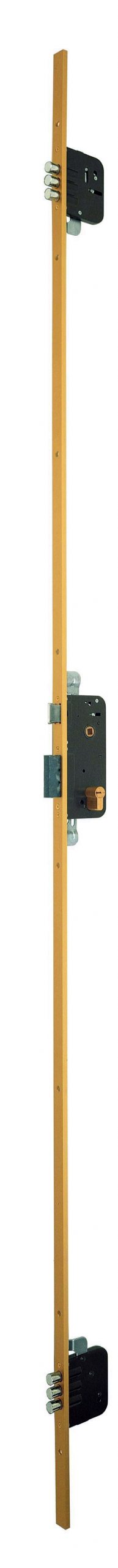 CERRADURA YALE N8922 A. LATON  3 PUNTOS