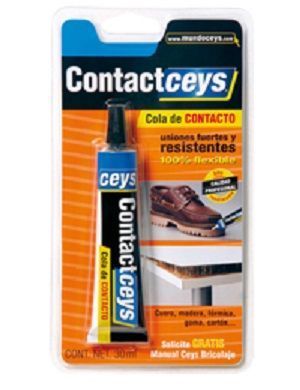 COLA CONTACTCEYS 30 ML. AMARILLO