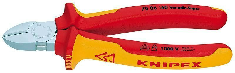 ALICATE CORTE DIAGONAL KNIPEX 7006180 1000V