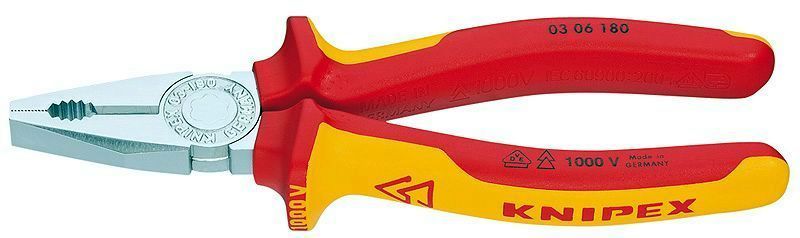 ALICATE UNIVERSAL KNIPEX 306180 1000 V.