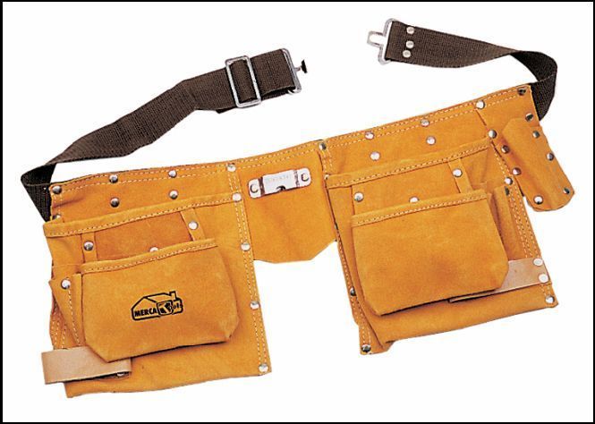 CINTURON PORTAHERRAMIENTAS 2 BOLSAS 416