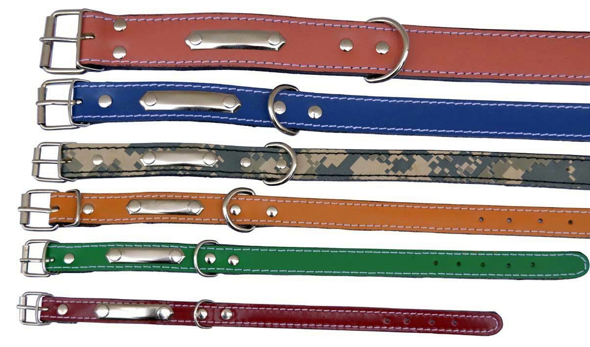 COLLAR CUERO DOBLE, 500 X 25 MM.