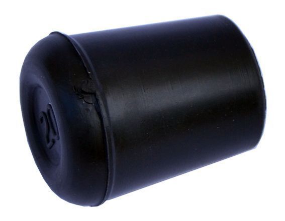 CONTERA  GOMA NEGRA 10MM. 25 UNID.