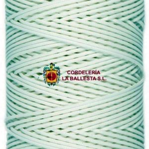 CUERDA PLASTICO 5 MM. BLANCA (R.100MTS.)