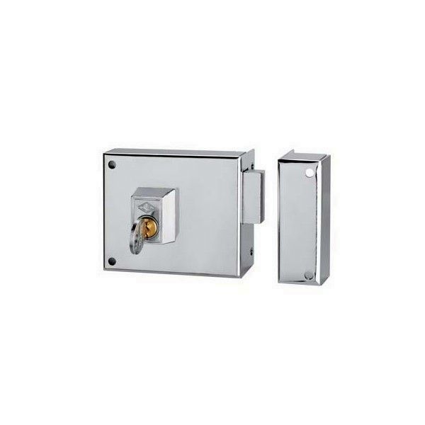 CERRADURA CVL ESMALTADA 1124A8 IZQUIERDA CILINDRO REDONDO