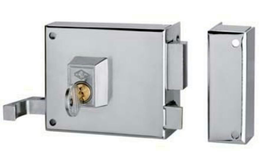 CERRADURA CVL ESMALTADA 124A8 DERECHA CILINDRO PERFIL