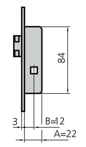 CERRADURA CVL 1963/R HN