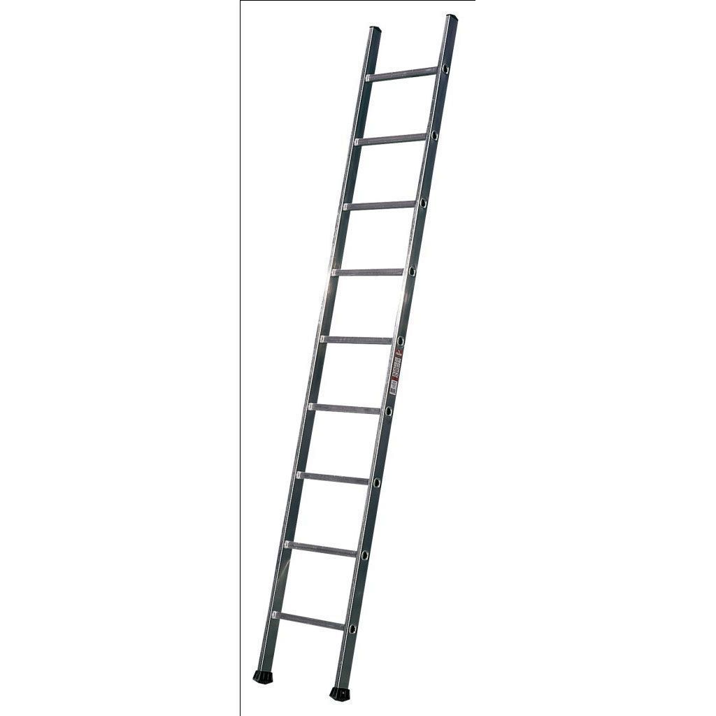 ESCALERA ROLSER ALUMINIO   9 PELDAÑOS 1 TRAMO 2,5MTS.