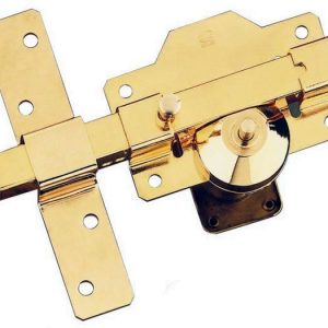 CERROJO AMIG ORO 188MM. LLAVE/PASADOR