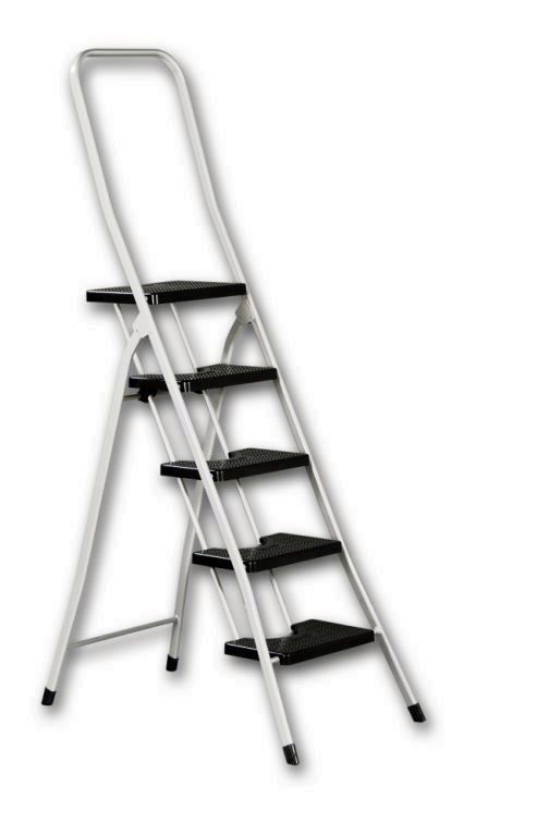 ESCALERA VERVI METALICA 5 PELDAÑOS