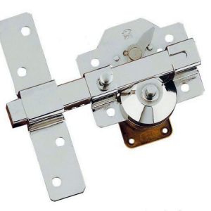 CERROJO AMIG CROMO 288MM. LLAVE/SEGURO
