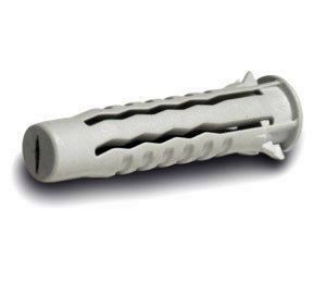 TACO GRIS 4MM. NYLON BLISTER 30 UND. BUARFE