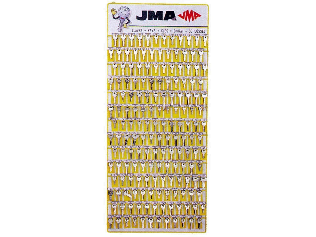EXPOSITOR JMA CON LLAVES ACERO