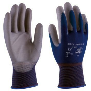 GUANTES POLIURETANO S2003 AZUL T 7 (12U)