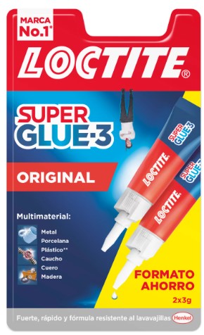 PEGAMENTO SUPERGLUE3  3 GRS.