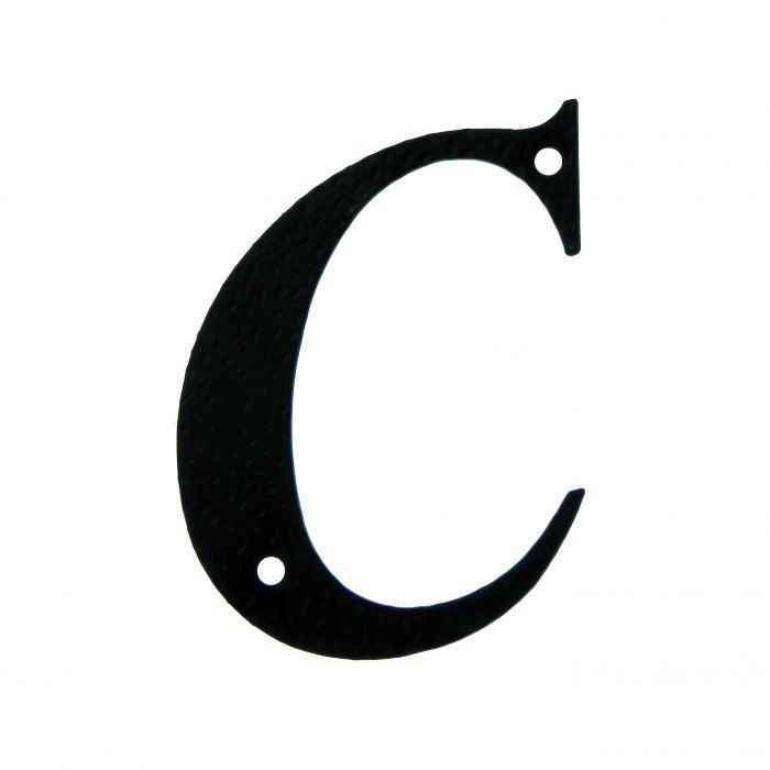 LETRA AMIG NEGRO FORJA (4"10 CMS) MODELO C