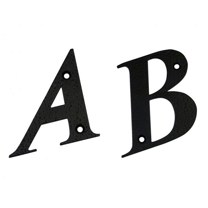 LETRA AMIG NEGRO FORJA (4"10 CMS) MODELO D
