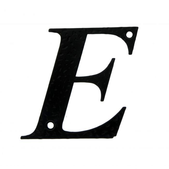 LETRA AMIG NEGRO FORJA (4"10 CMS) MODELO E