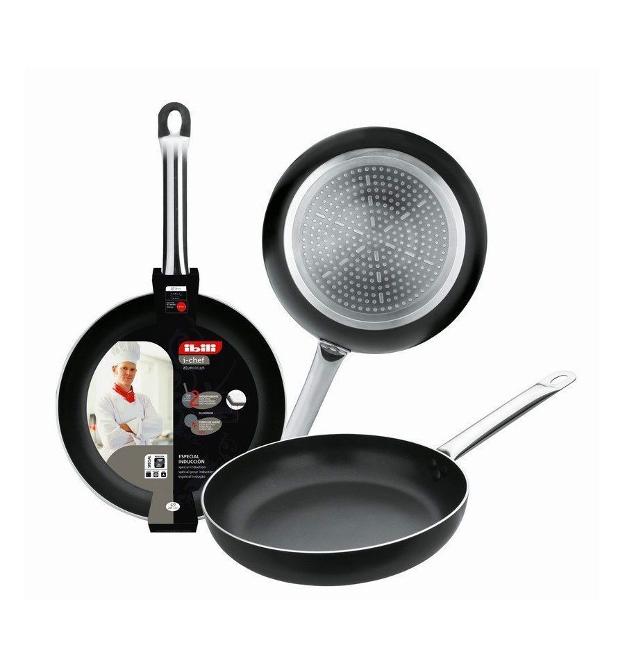 SARTEN ALUMINIO IBILI ICHEF 30 CMS.