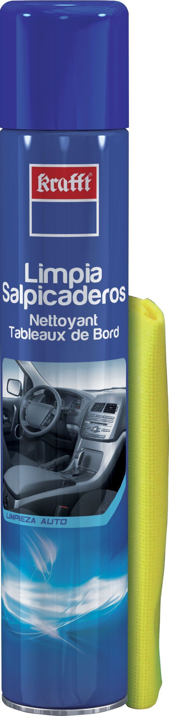 LIMPIA SALPICADEROS KRAFFT 1LT. CON BAYETA