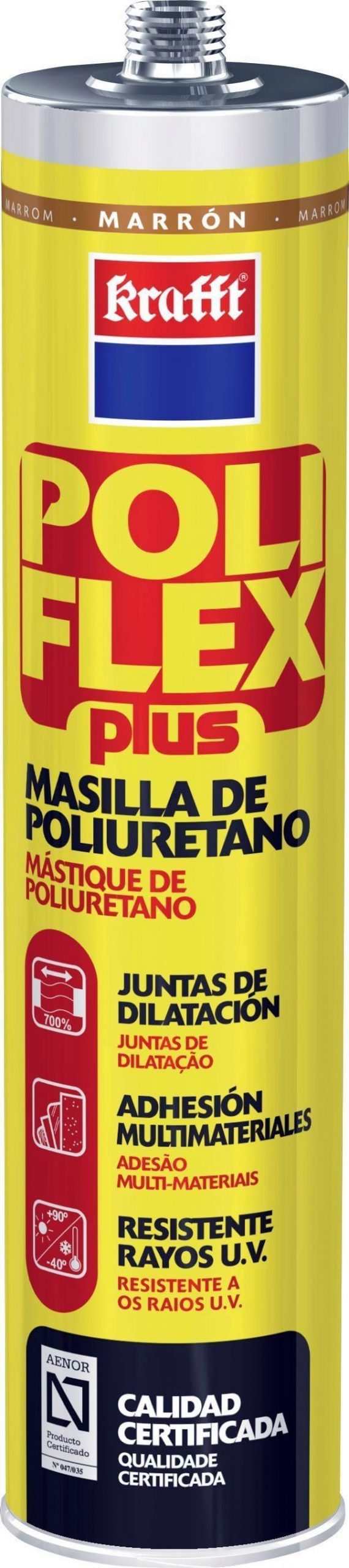 MASILLA KRAFFT POLIURETANO BLANCA 300ML.