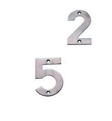 NUMERO AMIG ACERO INOXIDABLE MODELO 7