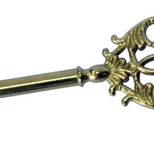 LLAVE ARMARIO DORADA 40 MM.