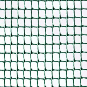MALLA PLASTICO CUADRANET BLANCA 20X20 ROLLO 25M