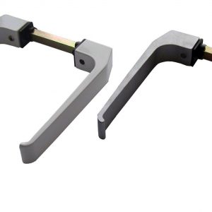 JUEGO MANIVELA ALUMINIO F140 A/PLATA