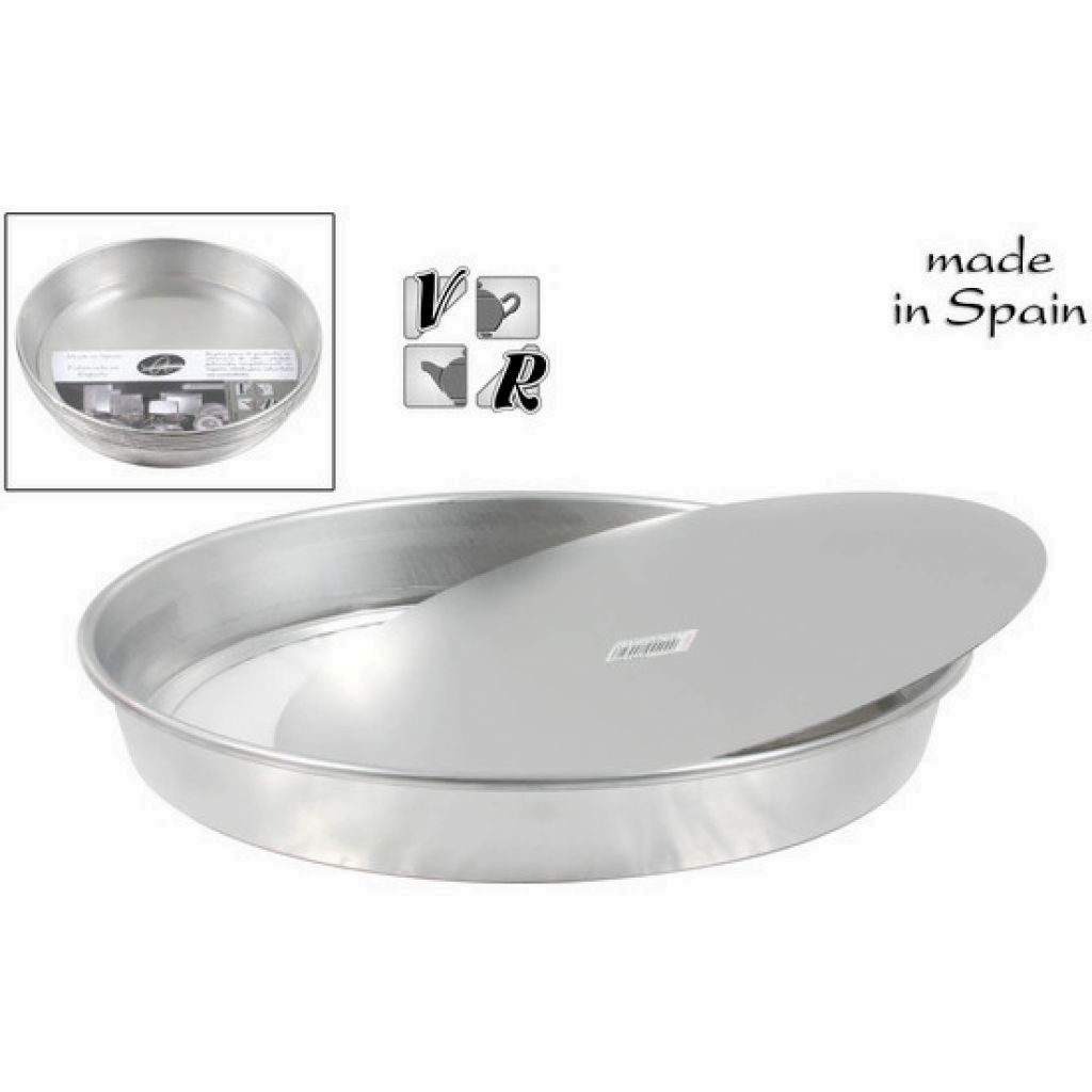 MOLDE TARTA DESMONTABLE ALUMINIO 28 CMS.