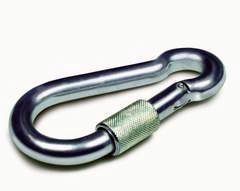 MOSQUETON BOMBERO CON ROSCA 100MM. CT350KGS.