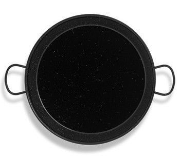 PAELLERA VALENCIANA ESMALTADA INDUCCION 32CMS. 5PZ