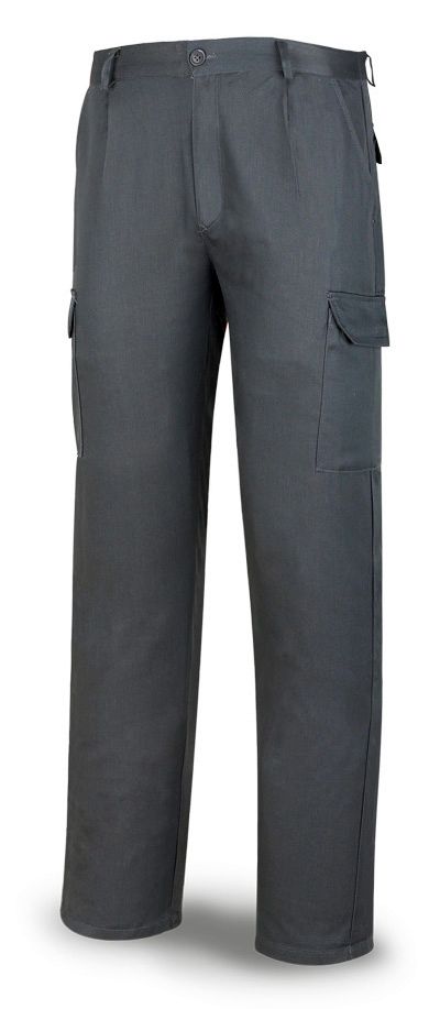 PANTALON TERGAL CON GOMA GRIS T54