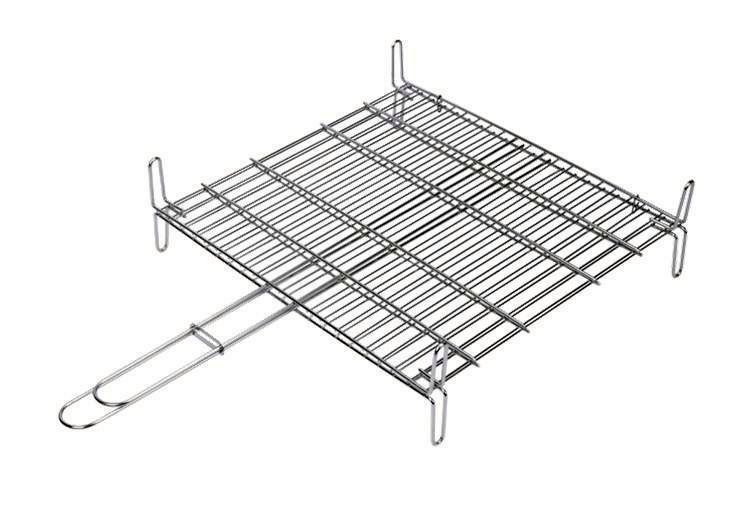 PARRILLA CROMADA DOBLE N2 25X30CMS SAUVIC.