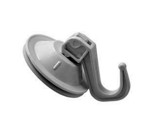 PERCHA VENTOSA 40MM. GANCHO PLASTICO (B/50UN)