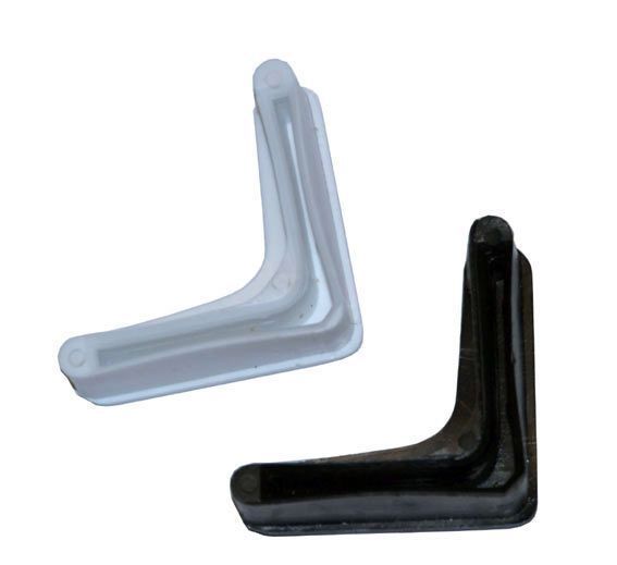 PIE PLASTICO ESTANTERIA BLANCO
