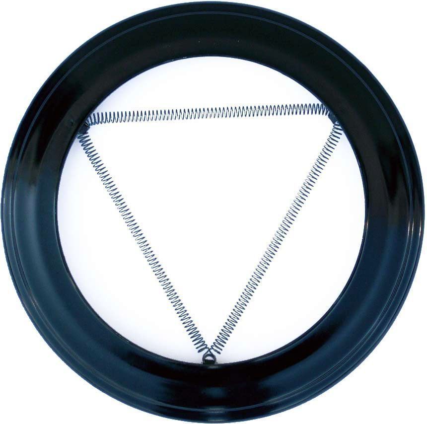 PLAFON TUBO ESTUFA VITRIFICADO 150 MM.